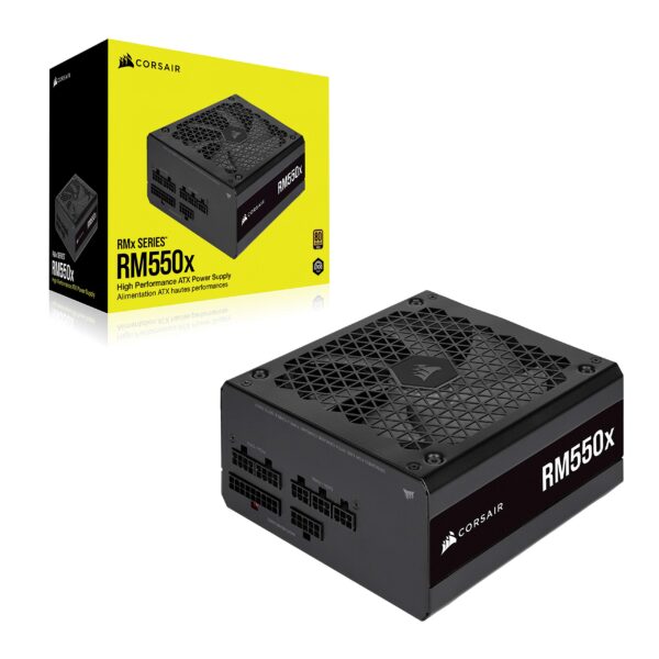 Corsair RMX Series (2021), RM550x, 550 Watt, Gold, Fully Modular Power Supply (Renewed) - Image 6