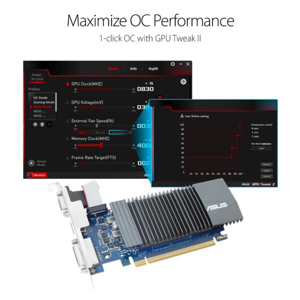 ASUS GeForce GT 710 2GB GDDR5 HDMI VGA DVI Graphics Card Graphic Cards GT710-SL-2GD5-CSM (Renewed) - Image 4