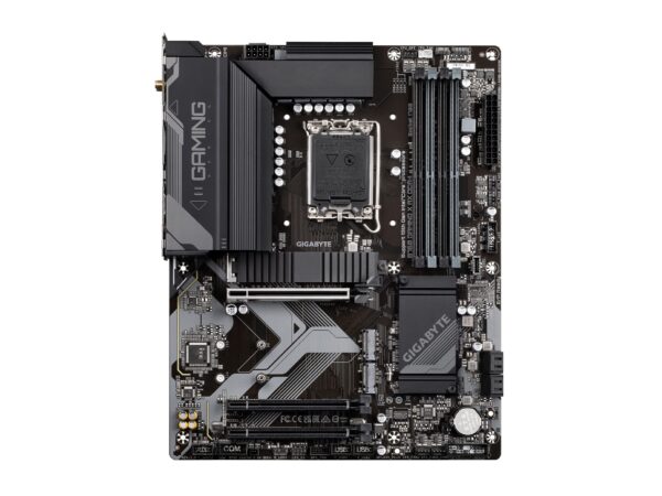 GIGABYTE B760 Gaming X AX DDR4 (LGA 1700/ Intel/ B760/ ATX/ DDR4/ Triple M.2/ PCIe 4.0/ Front USB 3.2 Gen2X2 Type-C/WiFi 6E/ 2.5GbE LAN/Q-Flash Plus/PCIe EZ-Latch/Gaming Motherboard) (Renewed) - Image 2