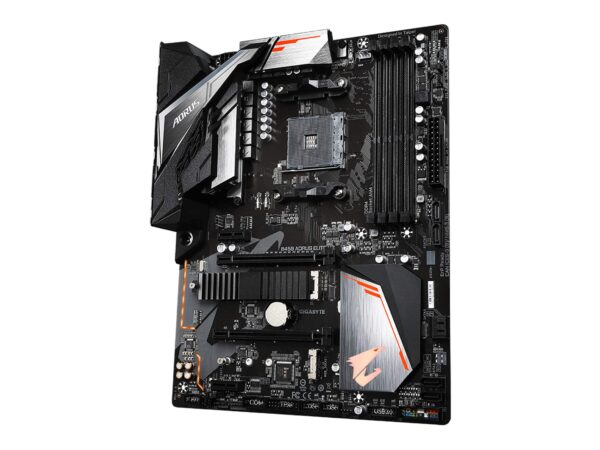 Gigabyte B450 AORUS Elite V2 (AMD Ryzen AM4/ATX/M.2 Thermal Guard/Hmdi/DVI/USB 3.1/DDR4/Motherboard) (Renewed) - Image 3