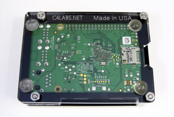Zebra Deep - Case for Raspberry Pi B+ and 2B (Black Ice) ~ C4Labs - Image 5