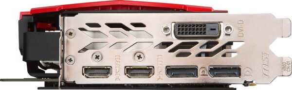 MSI GAMING GeFroce GTX 1080 Ti 11GB GDRR5X DirectX 12 352-bit VR Ready Graphics Card (GTX 1080 TI GAMING X 11G) (Renewed) - Image 8