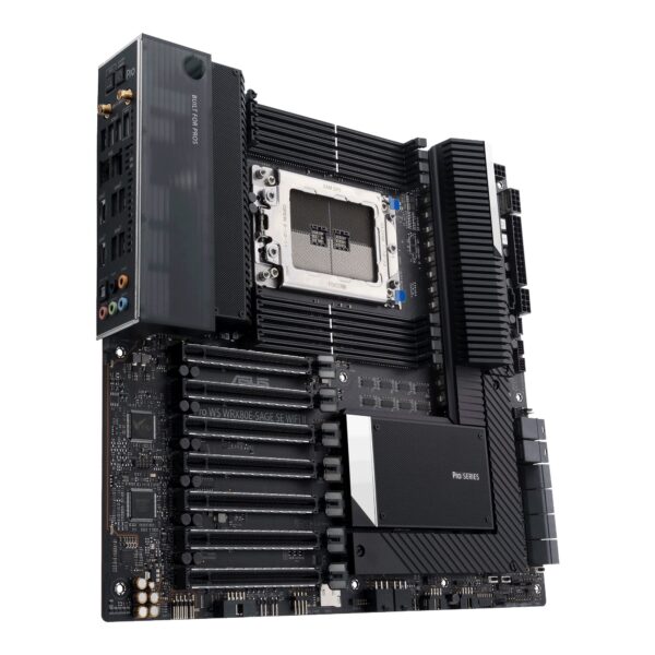 ASUS Pro WS WRX80E-SAGE SE WiFi II AMD WRX80 Ryzen™ Threadripper™ PRO Extended-ATX Workstation Motherboard (Renewed) - Image 2