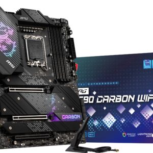 MSI MPG Z690 Carbon WiFi Gaming Motherboard (ATX, 12th Gen Intel Core, LGA 1700 Socket, DDR5, PCIe 4, CFX, M.2 Slots, Wi-Fi 6E) (Renewed)