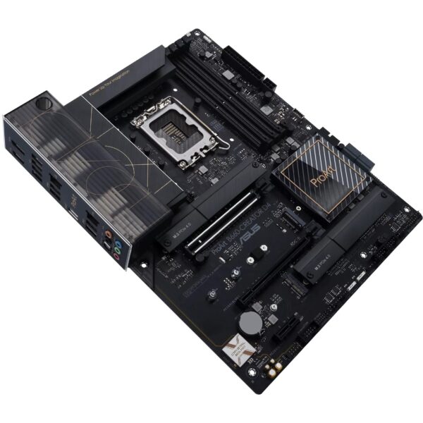 ASUS ProArt B660-Creator D4 LGA 1700(Intel 12th Gen)ATX content creator motherboard(PCIe 5.0,DDR4,2.5G&1G LAN,3xM.2 slots,front USB 3.2 Gen2x2 Type-C ports with 60W fast charging,M.2 E slot) (Renewed)