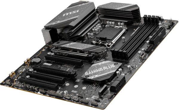 MSI B760 Gaming Plus WiFi Gaming Motherboard (Supports 12th/13th Gen Intel Processors, LGA 1700, DDR5, PCIe 4.0, M.2, 2.5Gbps LAN, USB 3.2 Gen2, Wi-Fi 6E, ATX) (Renewed) - Image 5