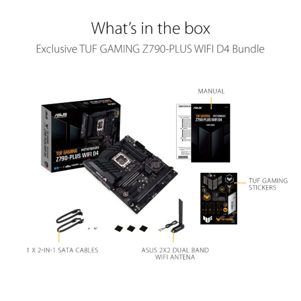 ASUS TUF GAMING Z790-PLUS WIFI D4 Intel Z790 LGA 1700 ATX (Renewed) - Image 6