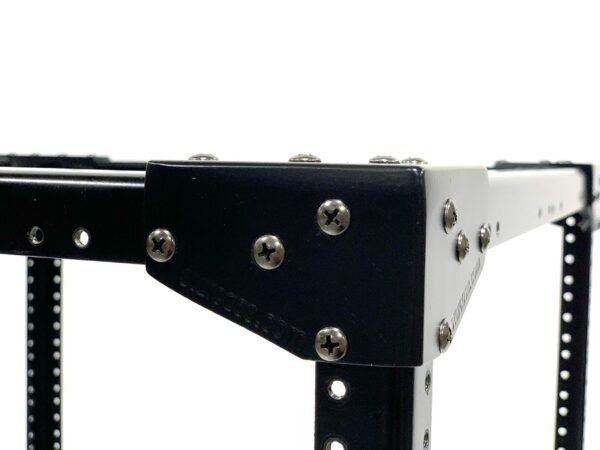 13 Deep Steel Server Rack Kit (Industry Standard 19 Width) 3/8 Square Holes - Image 3
