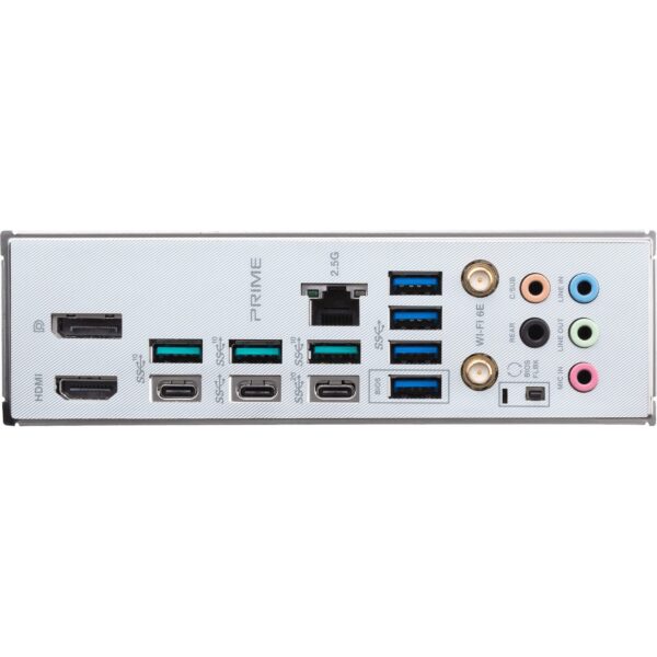 ASUS Prime X670E-PRO WiFi Socket AM5 (LGA 1718) Ryzen 7000 ATX Motherboard(PCIe® 5.0,DDR5,4X M.2 Slots, USB 3.2 Gen 2x2 Type-C®, USB4® Support, WiFi 6E, and 2.5G Ethernet) (Renewed) - Image 5
