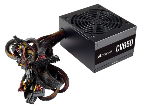 CORSAIR CV Series CV650-650 Watt Power Supply, CP-9020211-NA (Renewed) - Image 2