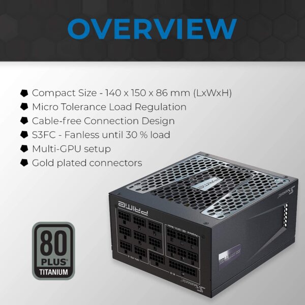 Seasonic Usa PRIMETX-850 Power Supply (Renewed) - Image 2
