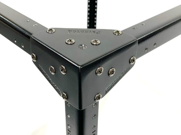 13 Deep Steel Server Rack Kit (Industry Standard 19 Width) 3/8 Square Holes - Image 5