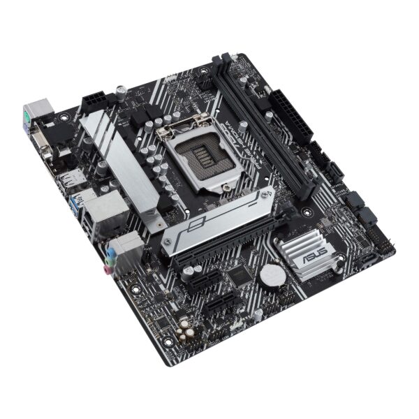 ASUS Prime H510M-A/CSM LGA1200 (Intel 11th/10thGen) Micro-ATX Commercial Motherboard (PCIe 4.0, M.2 NVMe SSD,1G LAN, USB 3.2 Gen 1, DP/HDMI/D-Sub, SPI-TPM Header, ACCE) (Renewed) - Image 4