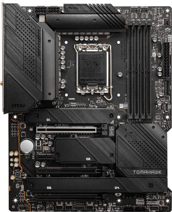 MSI MAG Z690 Tomahawk WiFi Gaming Computer Motherboard (ATX, 12th Gen Intel Core, LGA 1700 Socket, DDR5, PCIe 5, 2.5G LAN, M.2 Slots, Wi-Fi 6E) Intel PC Motherboards (Renewed) - Image 2