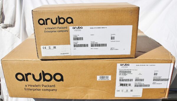Aruba (JL074A) 3810M 48G PoE+ 1-Slot Switch with JL086A - X372 54VD Power Supply (Renewed)