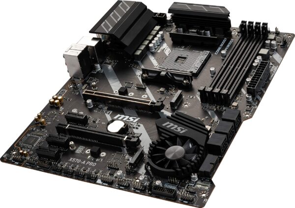 MSI X570-A PRO ATX Motherboard [AMD X570 Chipset] MB4783 (Renewed) - Image 3