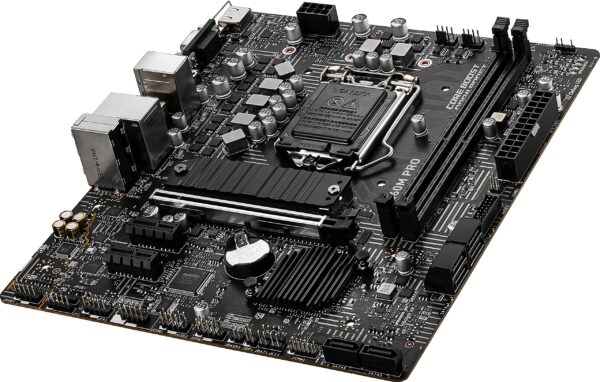 MSI B560M PRO ProSeries Motherboard (mATX, 11th/10th Gen Intel Core, LGA 1200 Socket, DDR4, PCIe 4, CFX, M.2 Slots, USB 3.2 Gen 2, DP/HDMI) (Renewed) - Image 3