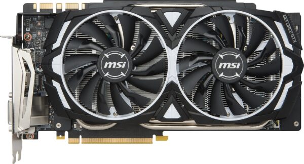 MSI GeForce GTX 1080 Ti Armor 11G OC Video Graphics Card (Renewed) - Image 3