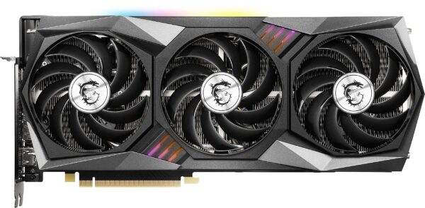MSI Gaming GeForce RTX 3080 Gaming Z Trio 10G LHR 10GB GDRR6X 320-Bit HDMI/DP Nvlink Torx Fan 4 RGB Ampere Architecture Computer Gaming Graphics Card, NVIDIA GPU Video Cards for Gaming PC (Renewed) - Image 2