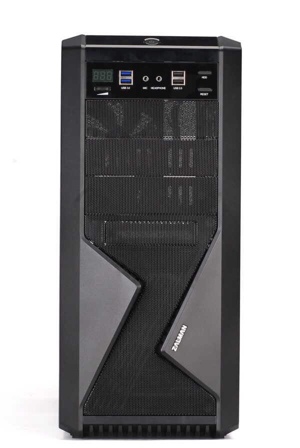 Zalman Z9 U3 ATX Mid Tower Computer Case (Black) - Image 2