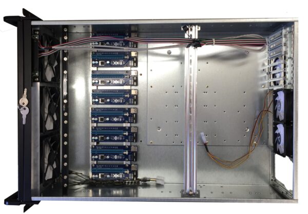 Mining 8 GPU Computer Server Case 4U (RSV-L4500, RSV-L4000, RSV-L4000C)