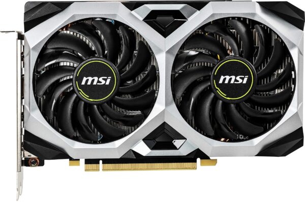 MSI Gaming GeForce GTX 1660 Ti 6GB GDRR6 - 192-bit HDMI/DP, Dual Fan, VR Ready, OC Graphics Card for Gaming PC, NVIDIA Video Card GPU (GTX 1660 TI Ventus XS 6G OC) Computer Graphics Cards (Renewed) - Image 2