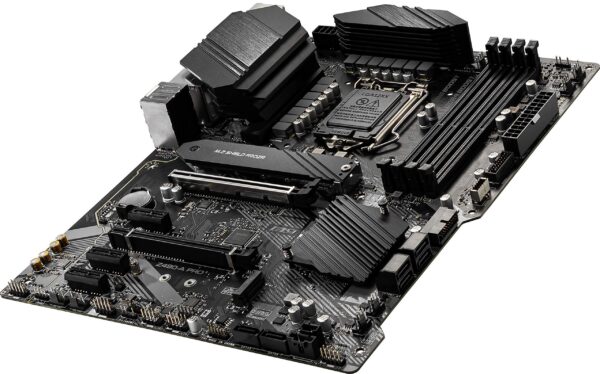 MSI Z490-A PRO ProSeries ATX Motherboard (10th Gen Intel Core, LGA 1200 Socket, DDR4, Dual M.2 Slots, USB 3.2 Gen 2, 2.5G LAN, DP/HDMI) (Renewed) - Image 7