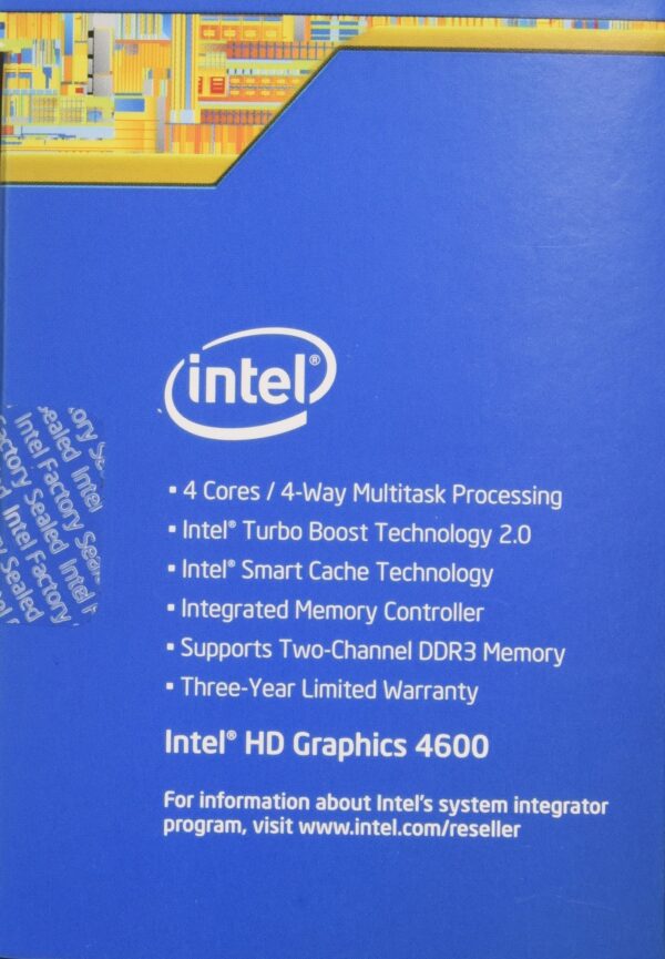 Intel Core i5-4590 Desktop CPU Processor- SR1QJ (Renewed) - Image 3