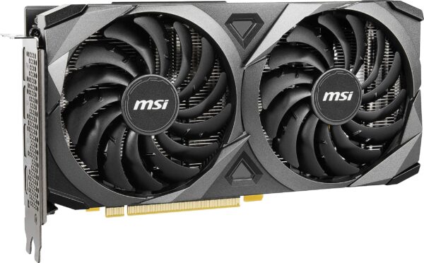 MSI Gaming GeForce RTX 3060 12GB 15 Gbps GDRR6 192-Bit HDMI/DP PCIe 4 Torx Twin Fan Ampere OC Graphics Card (RTX 3060 Ventus 2X 12G OC) (Renewed) - Image 2