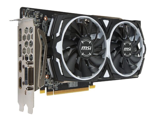 MSI Gaming Radeon RX 580 256-bit 4GB GDRR5 DirectX 12 VR Ready CFX Graphcis Card (RX 580 ARMOR 4G OC) (Renewed) - Image 4
