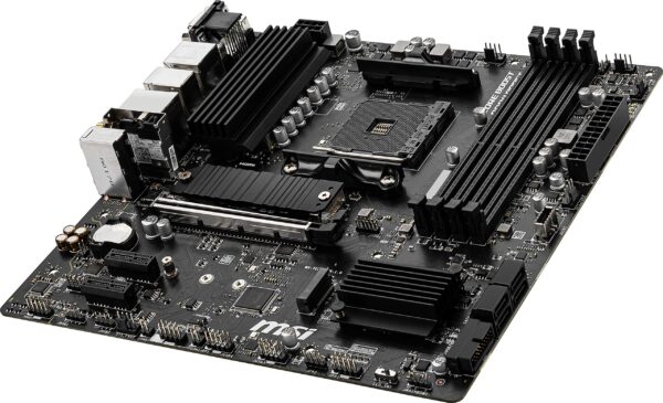 MSI B550M PRO-VDH WiFi ProSeries Gaming Motherboard (AMD AM4, DDR4, PCIe 4.0, SATA 6Gb/s, M.2, USB 3.2 Gen 1, Wi-Fi, D-SUB/HDMI/DP, Micro-ATX) (Renewed) - Image 7