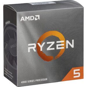 AMD Ryzen 5 4500 6-Core, 12-Thread Unlocked Desktop Processor with Wraith Stealth Cooler (Renewed)