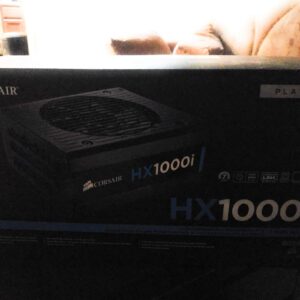 CORSAIR HXi Series, HX1000i, 1000 Watt, 80+ Platinum Certified, Fully Modular - Digital Power Supply