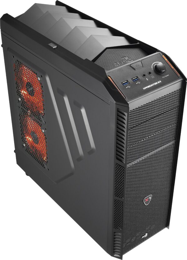 AeroCool Xpredator-X1 Black Edition Mid Tower Case with USB 3.0