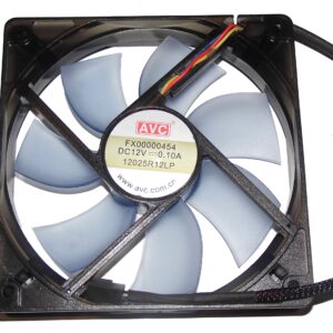 General AVC 12025 FX00000454 12025R12LP 12V 0.1A 4Wire Silent Fan,Computer Case Fan,Cooling Fan