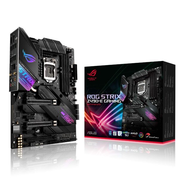 ASUS ROG Strix Z490-E Gaming Intel Z490 1200 LGA ATX M.2 Desktop Motherboard (Renewed) - Image 5
