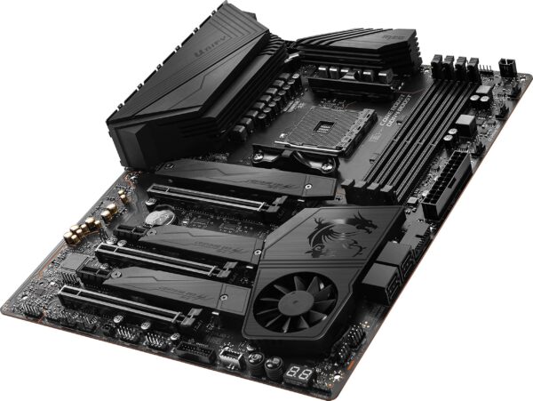 MSI Meg X570 Unify Motherboard (AMD AM4, DDR4, PCIe 4.0, SATA 6GB/s, M.2, USB 3.2 Gen 2, Ax Wi-Fi 6, Bluetooth 5, ATX) (Renewed) - Image 5