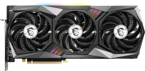MSI Gaming GeForce RTX 3060 Ti 8GB GDRR6 256-Bit HDMI/DP Tri-Frozr 2 TORX Fan 4.0 Ampere Architecture RGB OC Graphics Card (RTX 3060 Ti Gaming X Trio) (Renewed) - Image 3