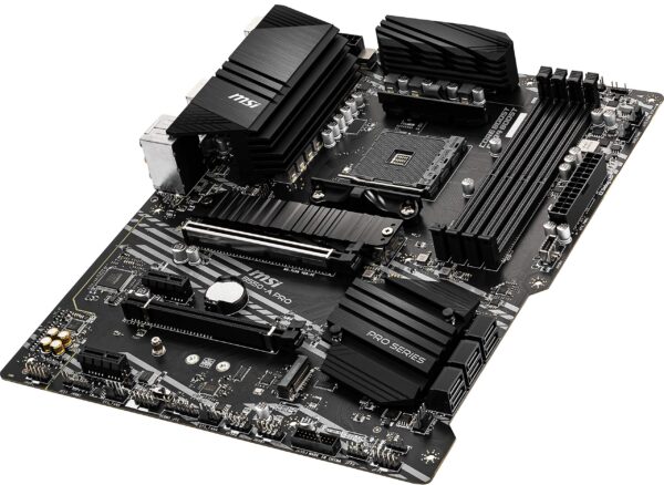MSI B550-A PRO ProSeries Gaming PC Motherboard - AM4, DDR4, PCIe 4.0, SATA 6Gb/s, M.2, USB 3.2 Gen 2, HDMI/DP, ATX, AMD Computer Motherboards (Renewed) - Image 7