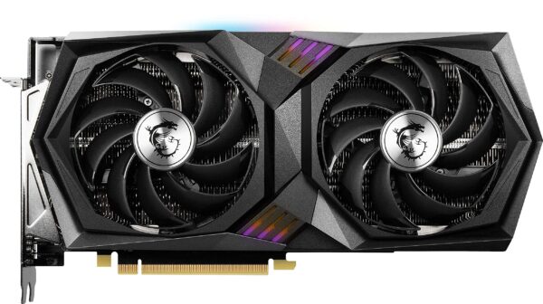 MSI Gaming GeForce RTX 3060 Ti LHR 8GB GDRR6 256-Bit HDMI/DP Nvlink Torx Fan 4 RGB Ampere Architecture OC Graphics Card (RTX 3060 Ti Gaming X 8G LHR) (Renewed) - Image 2