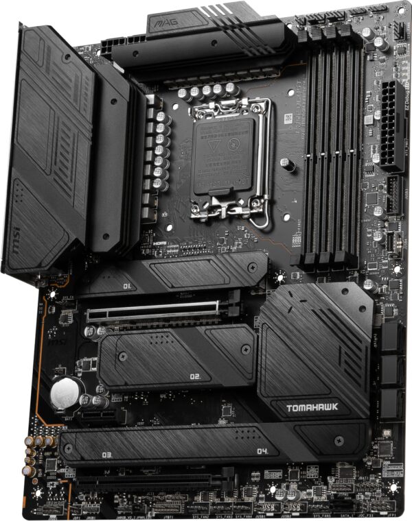 MSI MAG Z790 Tomahawk WiFi Computer Gaming Motherboard (Supports 12th/13th Gen Intel Processors, LGA 1700, DDR5, PCIe 5.0, M.2, USB 3.2 Gen2, Wi-Fi 6E, ATX) Intel Gaming PC Motherboards (Renewed) - Image 3
