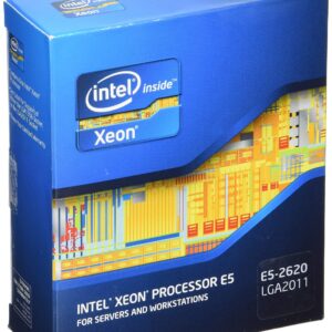 Intel Xeon 6C E5 2620 2.0 GHz 6 LGA 2011 Processor BX80621E52620 (Renewed)