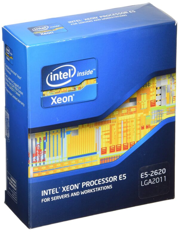 Intel Xeon 6C E5 2620 2.0 GHz 6 LGA 2011 Processor BX80621E52620 (Renewed)
