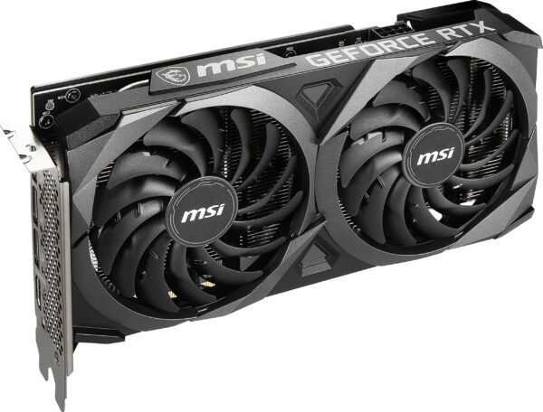 MSI Gaming GeForce RTX 3060 12GB 15 Gbps GDRR6 192-Bit HDMI/DP PCIe 4 Torx Twin Fan Ampere OC Graphics Card (RTX 3060 Ventus 2X 12G OC) (Renewed) - Image 8