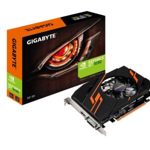 Gigabyte GV-N1030OC-2GI Nvidia GeForce GT 1030 OC 2G Graphics Card (Renewed)