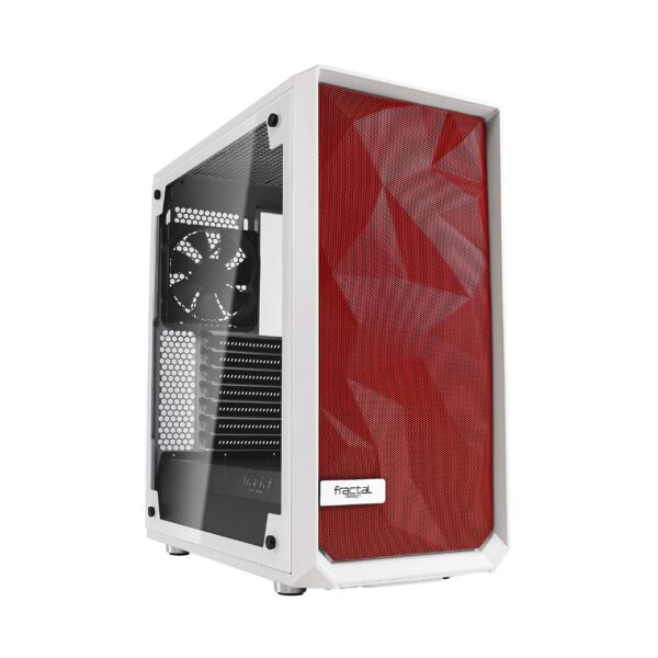 Fractal Design Front Panel Meshify C - Replacement Panel for Meshify C - Front Filter Included - Fits All Meshify C ATX Cases - Easy-to-Clean Front Filter – Easy to Install - Red - Image 4