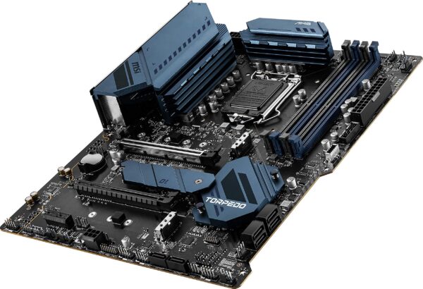 MAG B560 Torpedo (ATX, 11th/10th Gen Intel Core, LGA 1200 Socket, DDR4, PCIe 4, CFX, M.2 Slots, USB 3.2, 2.5G LAN, DP/HDMI) (Renewed) - Image 4