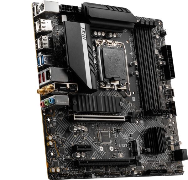 MSI PRO B660M-A WiFi DDR4 Motherboard (mATX, 12th Gen Intel Core, LGA 1700 Socket, DDR4, PCIe 4, 2.5G LAN, M.2 Slots, Wi-Fi 6) (Renewed) - Image 4