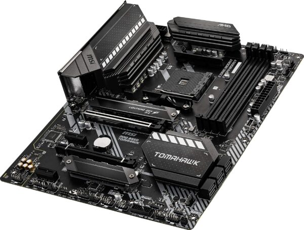 MSI MAG B550 Tomahawk Gaming Motherboard (AMD AM4, DDR4, PCIe 4.0, SATA (Renewed) - Image 5