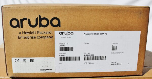 Aruba (JL074A) 3810M 48G PoE+ 1-Slot Switch with JL086A - X372 54VD Power Supply (Renewed) - Image 6